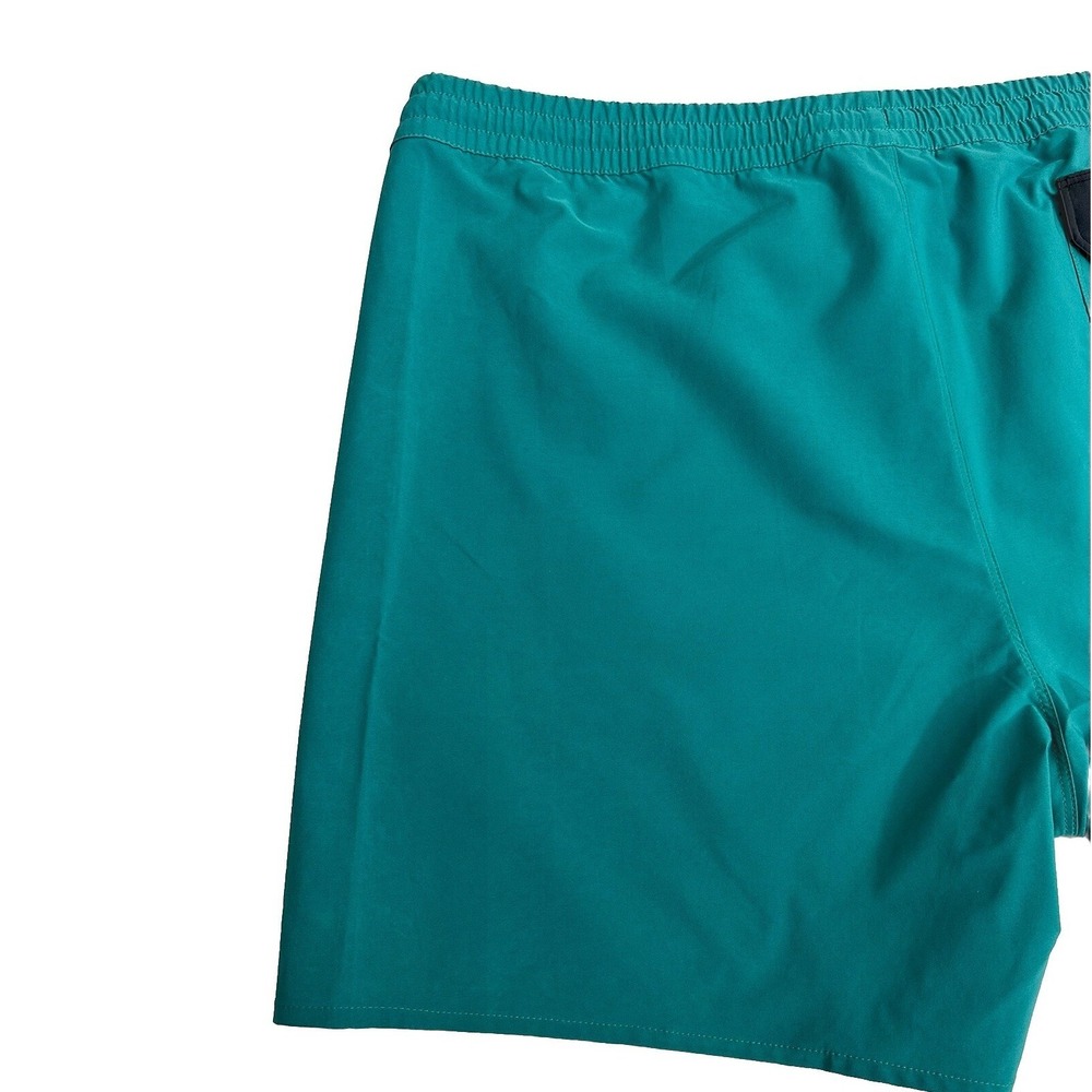 Patagonia Men's Hydropeak Volley Shorts Surf Activist Boreal Green Size XXL New - Picture 8 of 14